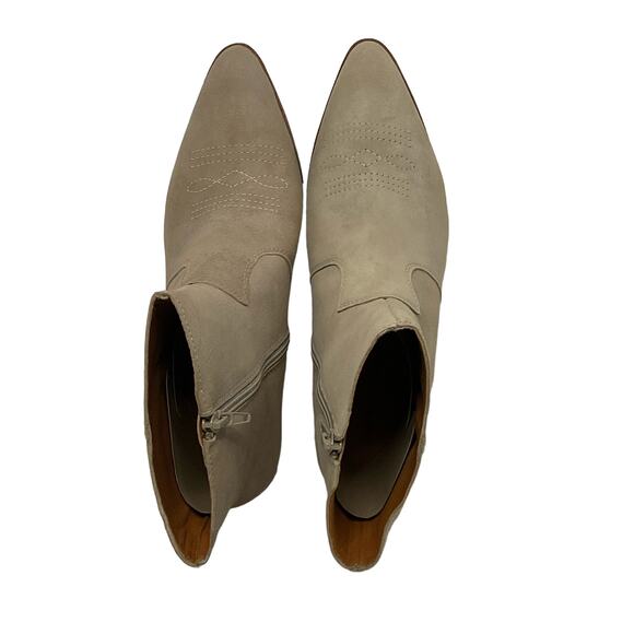 Lucky Brand Women's Goddiy Suede Western Booties Size 9 1/2 - Picture 5 of 6